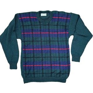 Vintage Kapai Crafts Sweater Womens Small Pullover Fair Isle‎ Wool New Zealand